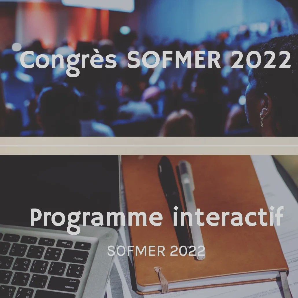 SOFMERofficiel's tweet photo. 🔚 1️⃣ère journée du #congres #SOFMER2022 !
Pour ne rien rater, téléchargez l'#appli #SOFMER 📱:
- #Programme 📖
- #Poster 📋
- #Livestream pour les absents 💻
- présentation vidéos des #lauréats des prix SOFMER 👩🎓🧑🎓
- toutes les infos ℹ️ congrès
- 🔜 le #replay 🖥️
👋 👋 https://t.co/3MsggbX6fF