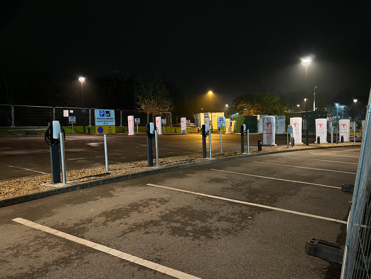 Tesla Owners UK 🇬🇧 on Twitter "Guildford Spectrum Supercharger is