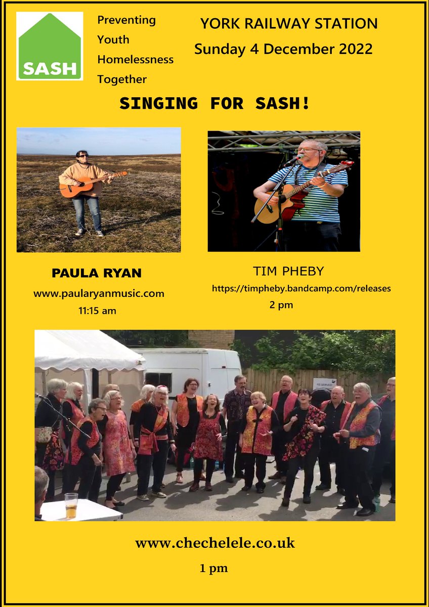 SINGING FOR SASH! #SundayMorning #sundayfunday #sundayvibes #charity #fundraiser <a href="/sashyorks/">SASH (Safe And Sound Homes)</a> with <a href="/CheCheLeLeMusic/">CheCheLeLe</a> <a href="/timpheby1/">Tim Pheby</a> helping prevent #Youth #homelessness #great #cause #work #music #song #raising #awareness #funds #songwriter #musician #singer #help #others #weekend #gig