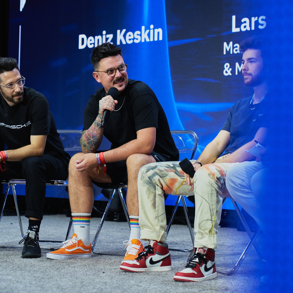 eth_porsche's tweet photo. Unlocking Porsche’s first truly virtual community 🔥 That’s what we’re here for. Thank you @nftnow for sharing your stage with us yesterday, allowing us to discuss how we’ll bring that vision to life creatively. It’s safe to say: there’s an exciting journey ahead of us. https://t.co/CfwsVEZic4