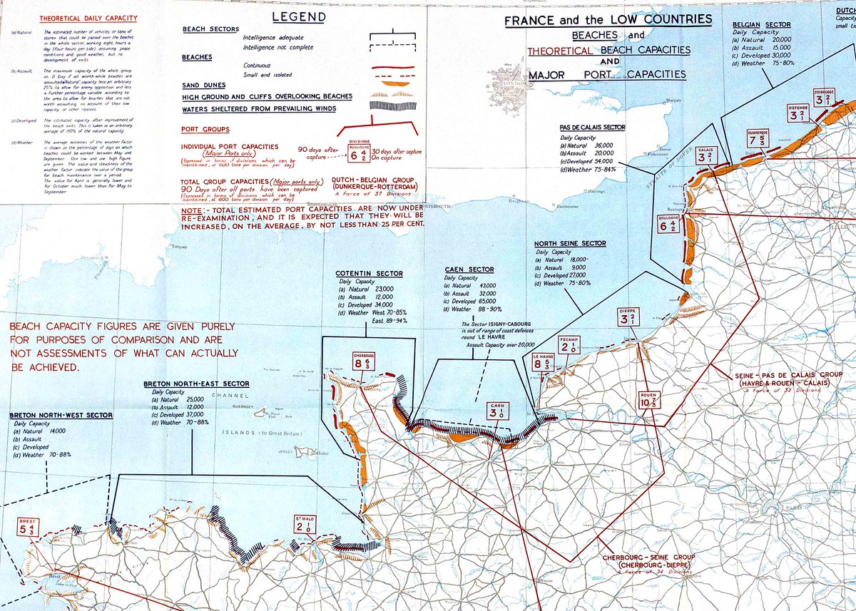 Project ‘44 on Twitter: "Map showing the sectors of the Atlantic Wall"