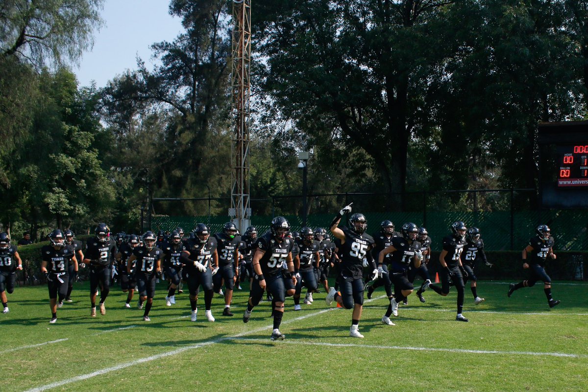 PumasCU_fba's tweet photo. #UnGoyaPara Tigres CU que mañana jugará la final de la conferencia “Dr. Jacinto Licea” contra la UANL 
¡Éxito Tigres CU! 🏈 #PumasLaVida #SoyDeporteUNAM https://t.co/19kojiYpb1