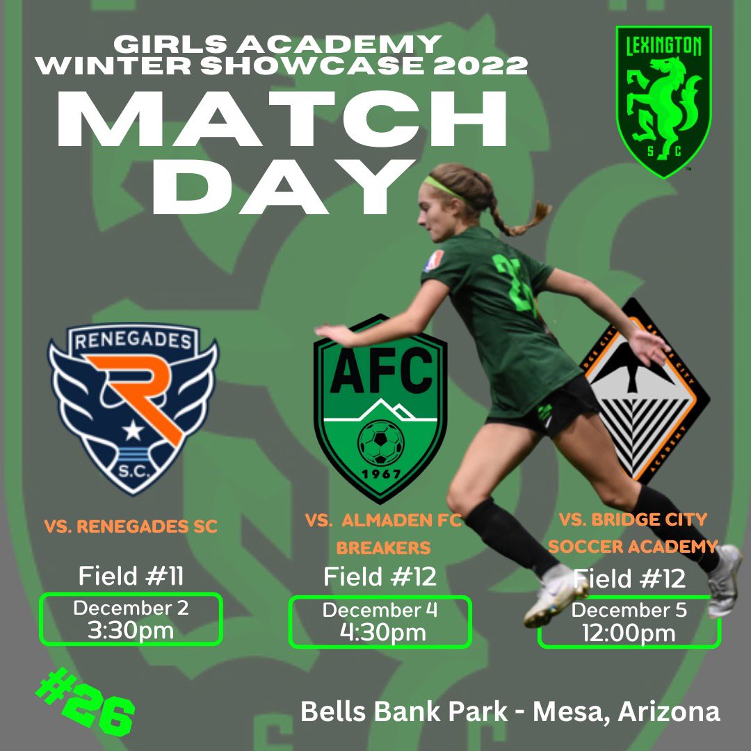 So excited for the <a href="/GAcademyLeague/">Girls Academy</a> Arizona showcase this weekend!!🤗⚽️