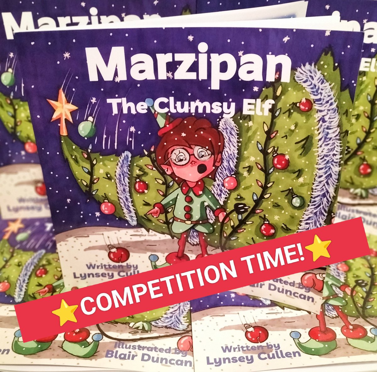 BobbyTailsBooks's tweet photo. ⭐ COMPETITION TIME! ⭐

Calling all book lovers! ❤️

Fancy winning a signed copy of Marzipan the Clumsy Elf for that special little someone this Christmas?!

Well you're in luck! We're giving away a signed copy of Marzipan to one of you yummy scrummy people!

1/3 https://t.co/mMiSE6L7sO