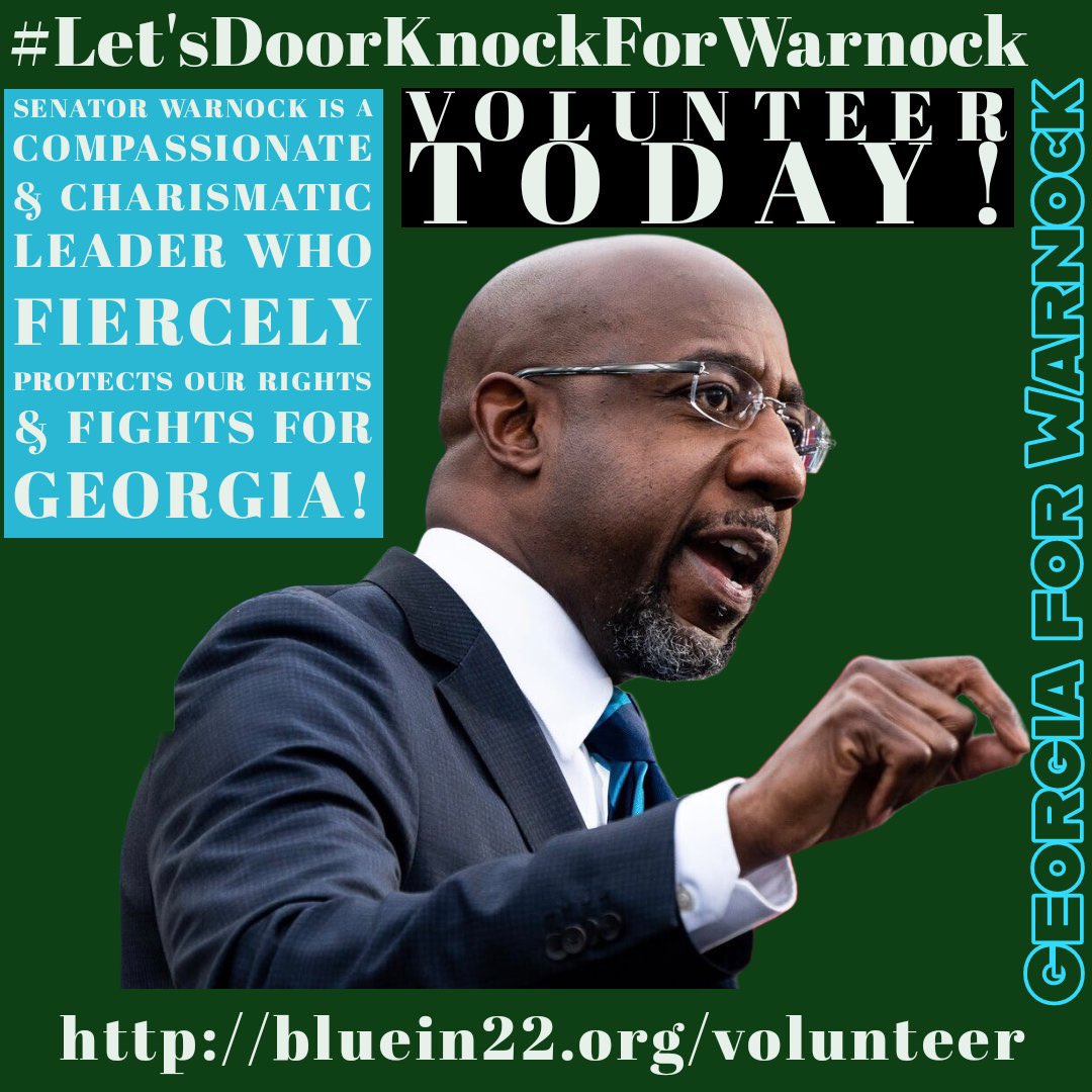 JennySylivant's tweet photo. TIME IS OF THE ESSENCE ❕
Tomorrow Fri. 12/2 - is last early voting day!
#LetsDoorKnockForWarnock
Sign up with link below: 👇
https://t.co/FtBYZbBZuC
#DemVoice1 #GOTV #VoteBlueToSaveDemocracy #WarnockForGeorgia https://t.co/2SHOU4KIQ9
