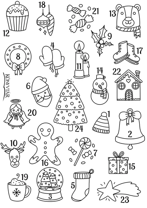 This relaxing advent coloring calendar by @wildgica is the perfect way to do a little art every day! https://t.co/jp3DLVvfli 🎄 