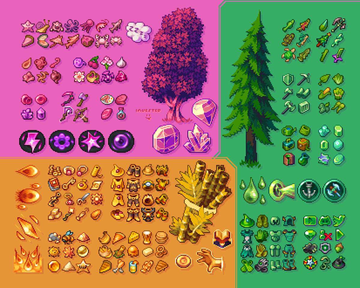 vested's tweet photo. Gold,✨ pink,🌸 and green🍀 pixels!
Which is your favorite? https://t.co/Ula7DCFMsR
