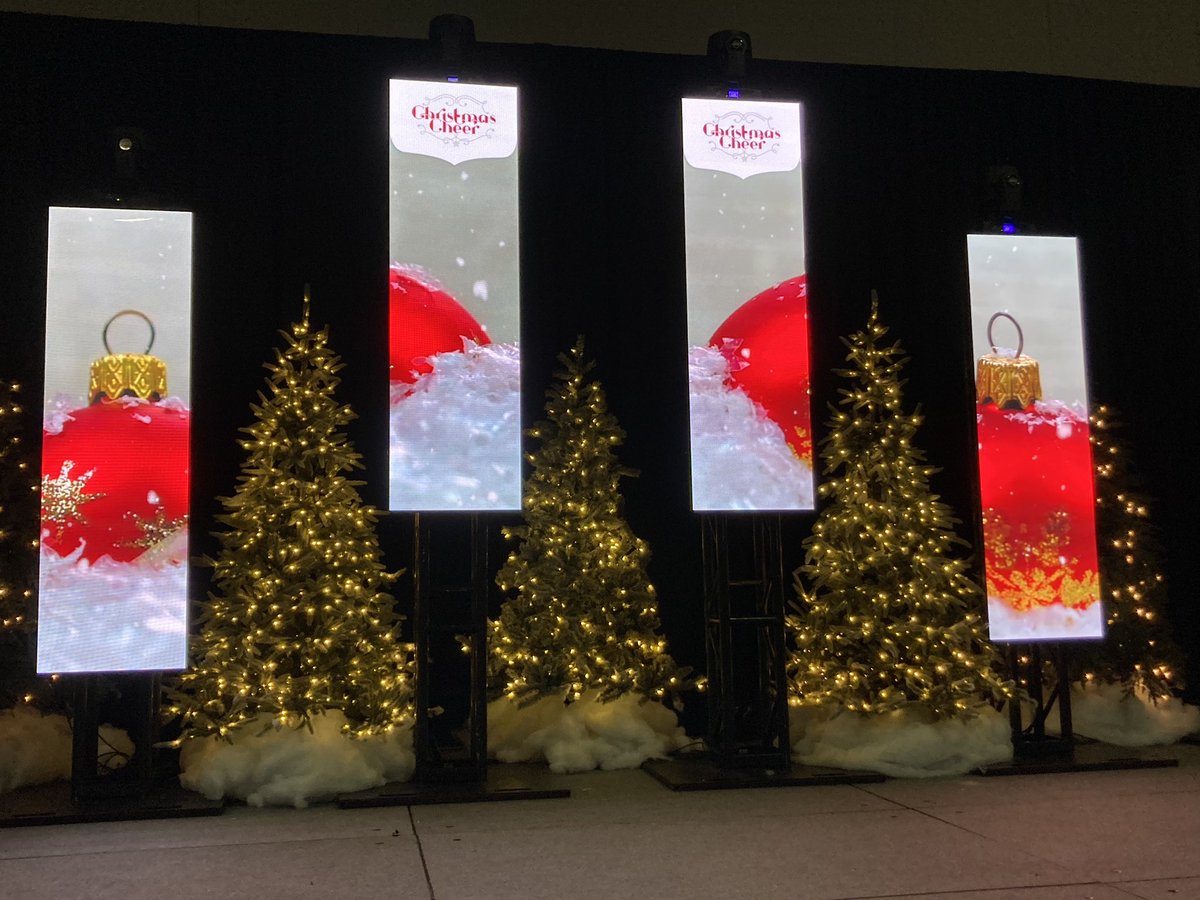 OttawaXmasCheer's tweet photo. The stage is set! Are you ready to spread cheer #Ottawa? We’re almost ready for tomorrow’s Christmas Cheer Breakfast!
#spreadcheerott https://t.co/I0V0t5WReb