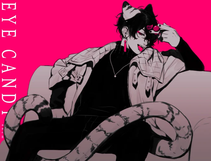 some persona drawings from my side acc  