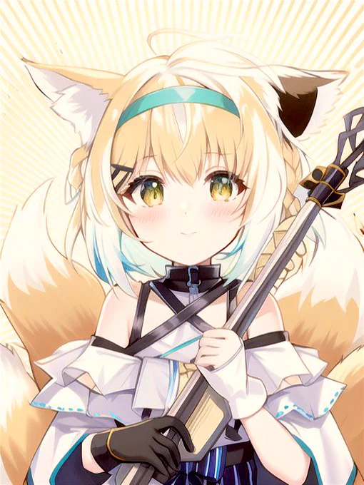 AIのチカラを借りてワイのスズランちゃんが美少女化した 