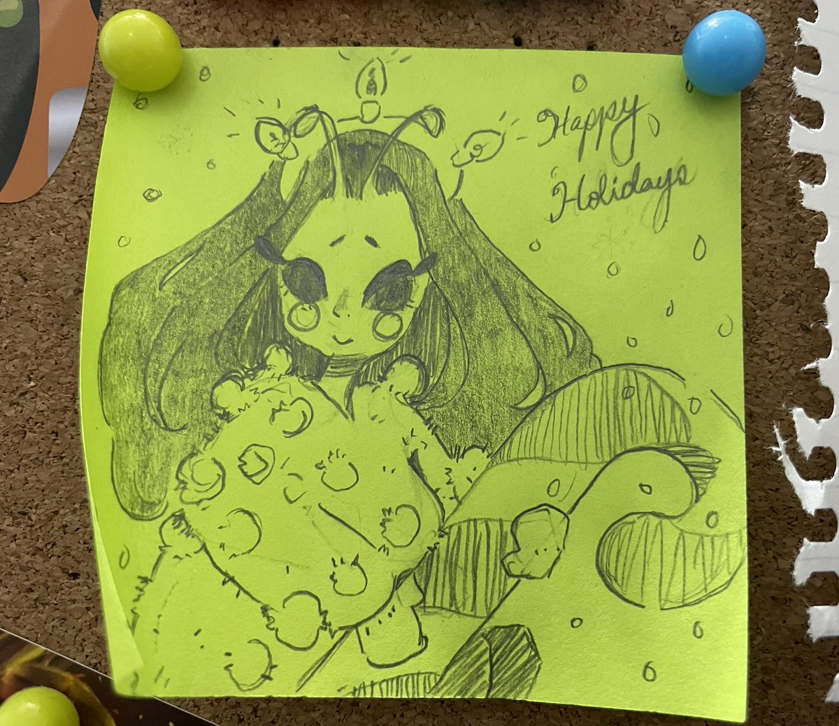 Diamondoove's tweet photo. A lil holiday Mantis to kick off December! #GuardiansoftheGalaxyHolidaySpecial https://t.co/L5qUQ0GKrW
