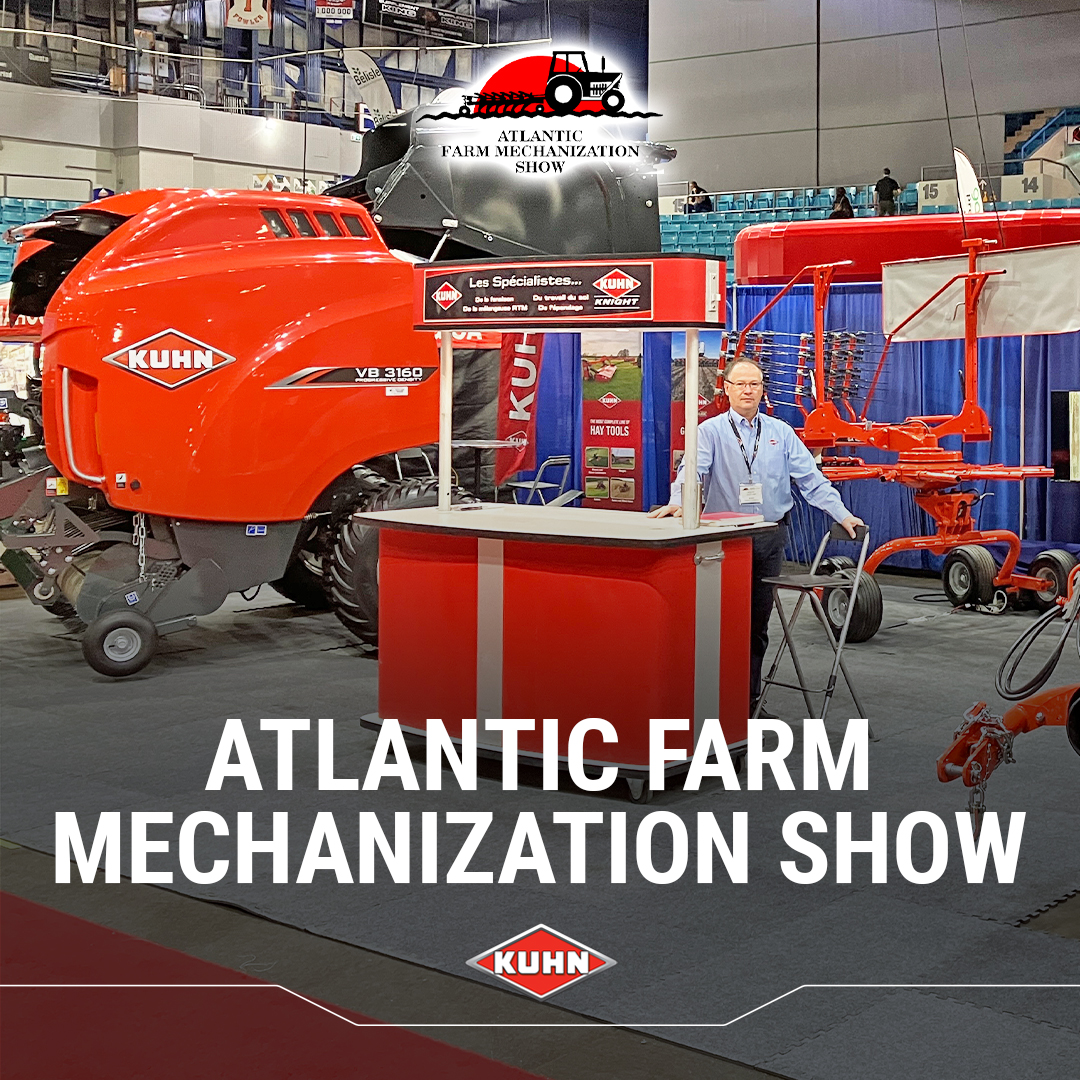 Kuhn North America (@kuhnna) on Twitter photo Come check out what's new from KUHN at <a href="/AtlFarmMechShow/">AtlanticFarmMechShow</a> this week! Visit us at Booth I423. #KUHN #InvestinQuality #KUHNatShows #FarmMechShow #farmshow #farmequipment #farming
See our upcoming shows at: bit.ly/2TmwgTF. Come check out what's new from KUHN at <a href="/AtlFarmMechShow/">AtlanticFarmMechShow</a> this week! Visit us at Booth I423. #KUHN #InvestinQuality #KUHNatShows #FarmMechShow #farmshow #farmequipment #farming
See our upcoming shows at: bit.ly/2TmwgTF.