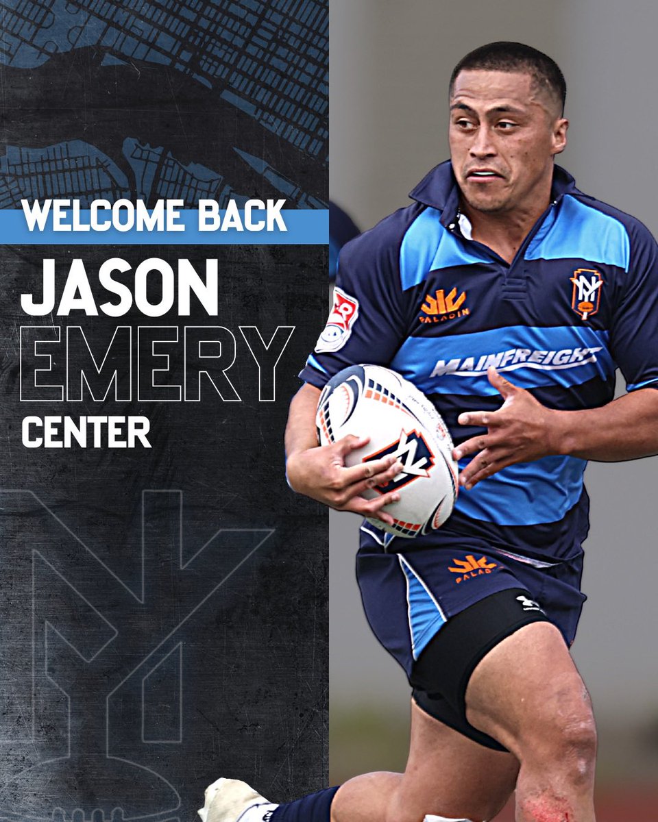 rugbynewyork's tweet photo. Jason returns in 2023 ๐
The destructive center is locked in for his second season in New York. We canโt to see him back in NY colors!
Donโt miss out - join us in 2023! Season tickets now available at https://t.co/yYix55AsgP https://t.co/XdGelRAw4U