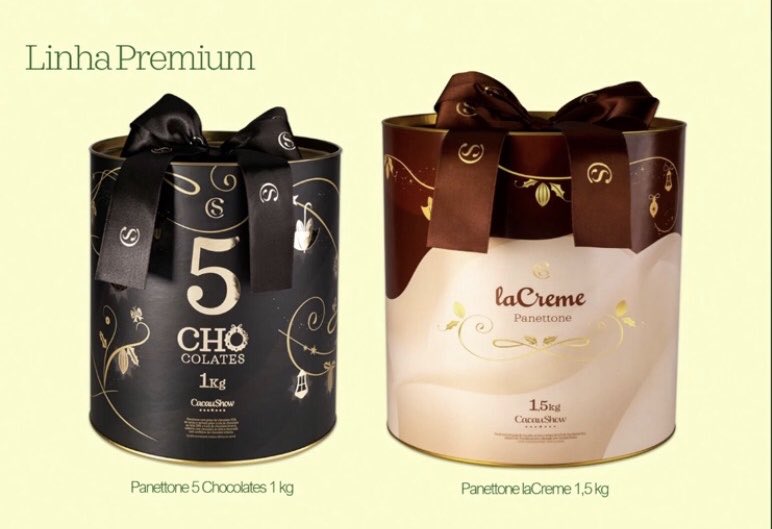 hbluciene's tweet image. #cacau show #essas são as últimas opções de panetone pra você escolher #mais não deixe pra última hora se não acaba viu