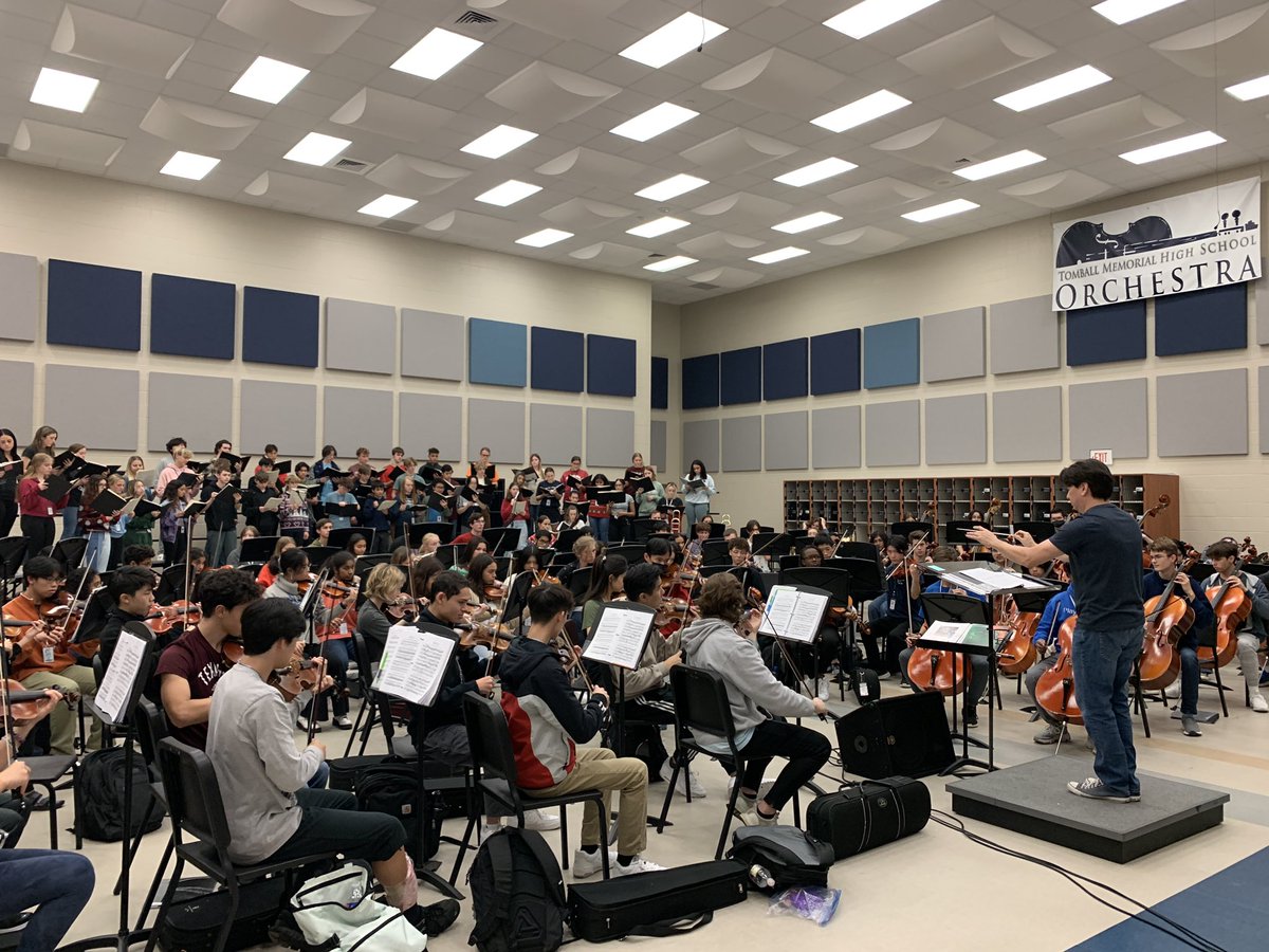 Tomball Memorial HS Orchestra 🎻 (@tmhsorchestra) on Twitter photo Preparing selections from “The Messiah” for our Winter Concert next week! Join us on Dec. 8th at 7:00! Preparing selections from “The Messiah” for our Winter Concert next week! Join us on Dec. 8th at 7:00!