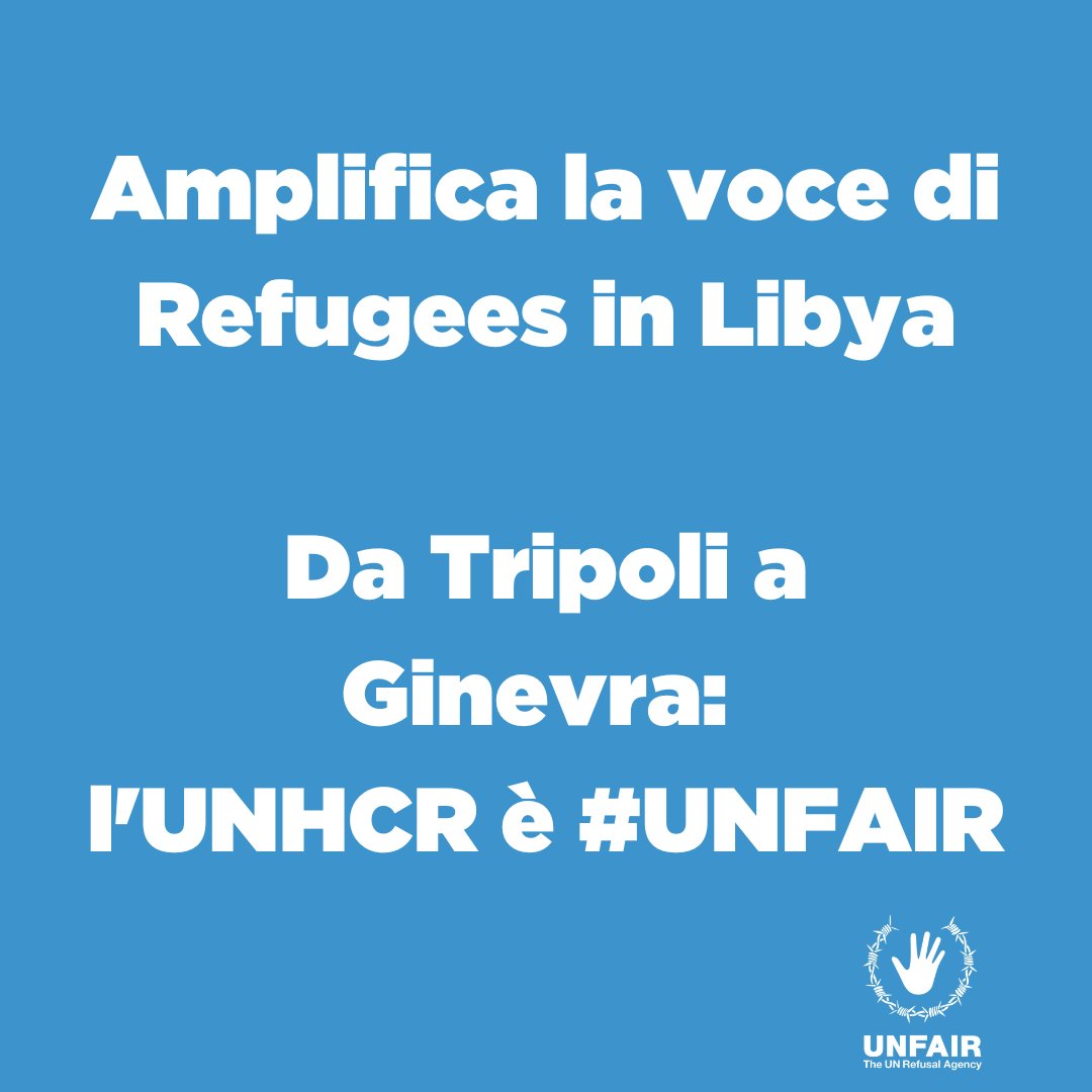 RescueMed's tweet photo. #ToGeneva!
9-10 dicembre 2022

Perché protestiamo contro @Refugees?
Perché le denunce di @RefugeesinLibya non possono cadere nel vuoto!

@UNFAIR_agency
@SoliwRiLibya

#UNfairAgency
#EVACUATEREFUGEESFROMLIBYA https://t.co/zMHRrInh9v