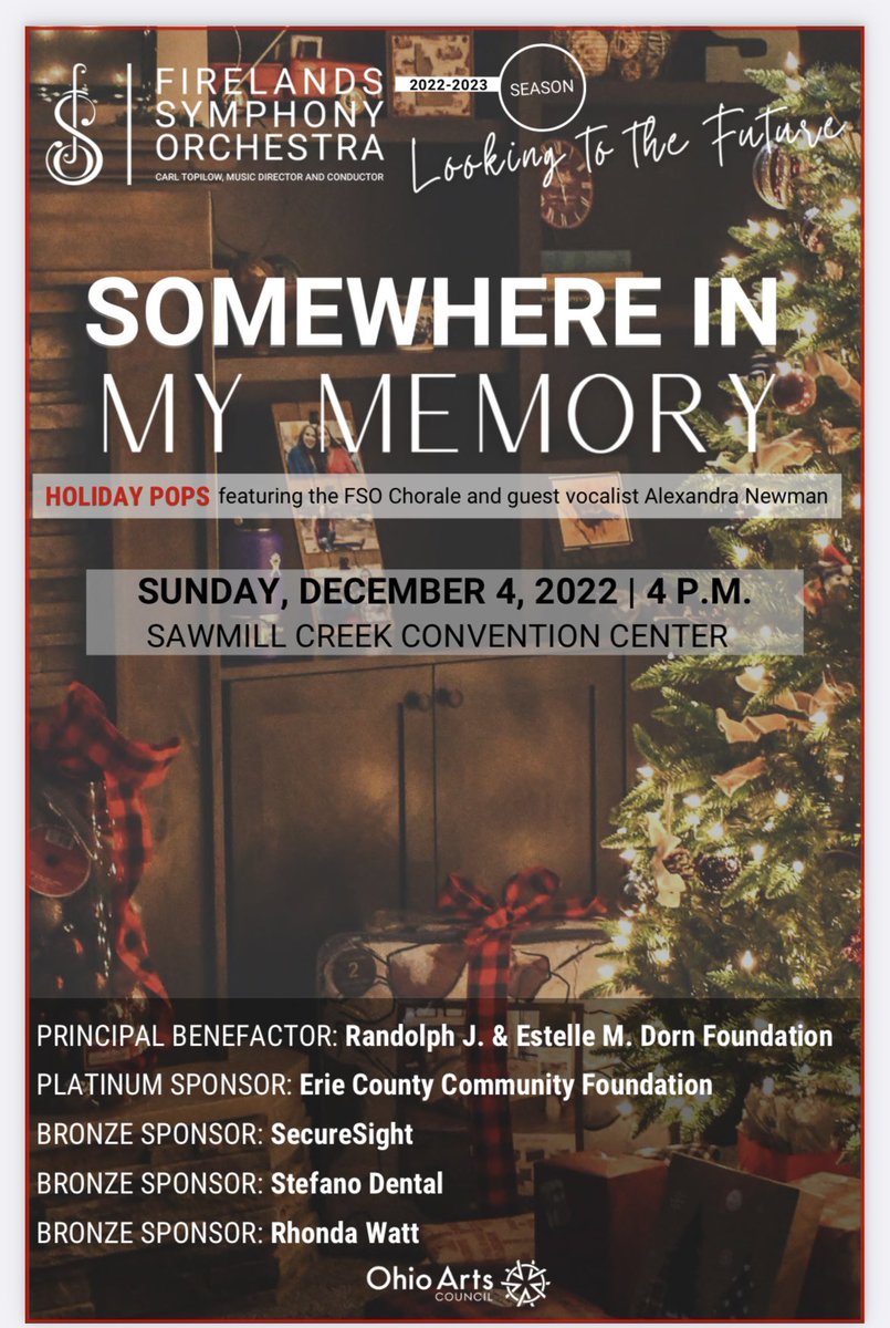 Looking forward to seeing this guy narrate The Night Before Christmas and hearing other holiday favorites with @FirelandsSympho this Sunday: 4pm <a href="/SawmillCreekRes/">Sawmill Creek Resort</a>! Ticket info at firelandssymphony.com <a href="/SanduskyState/">SanduskyStateTheatre</a> <a href="/ShoresIslandsOH/">Shores & Islands Ohio</a> #LakeErieLove