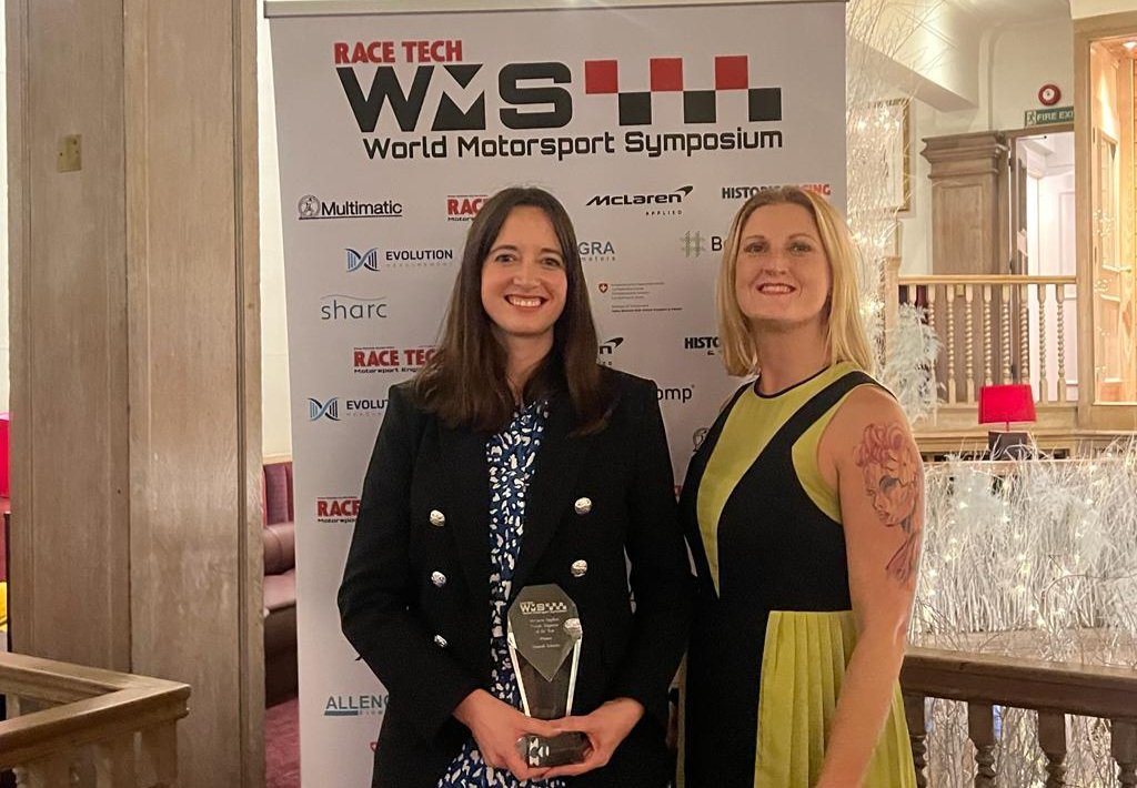 MotionApplied's tweet photo. The winner of the first McLaren Applied Female Engineer of the Year Award is... Hannah Schmitz Principal Strategy Engineer at @redbullracing. The judges were impressed with her strategic ability and success in making spilt second decisions under pressure. https://t.co/MsZgDrvG5D