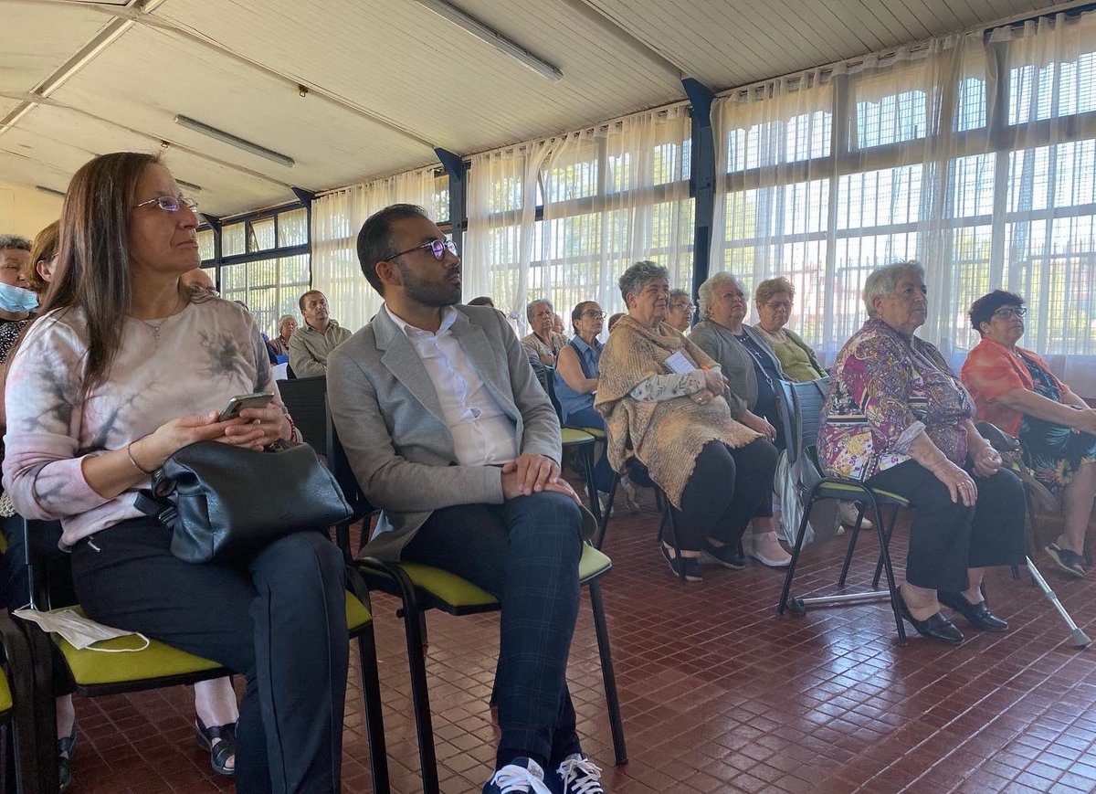 ✅ #SistemaMixto
👉🏻 #MejoresPensiones para #Chile 🇨🇱 

✔️ Más de 60 dirigentes de clubes de #AdultoMayor de #Hualpén, participan en Charla sobre la #ReformaPrevisional del <a href="/GobiernodeChile/">Gobierno de Chile</a>, dictada por la seremi Sandra Quintana.