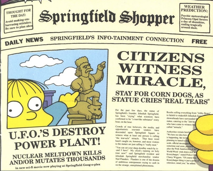 1996, Simpsons Comics #019