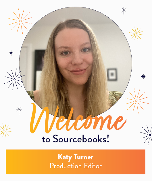 Sourcebooks's tweet photo. 🎉Meet Katy Turner, our newest #ProductionEditor!
📖 Katy will work mostly w/ the Proprietary team. She knows the ins and outs of children's #publishing, is a passionate #book person, & even has an MFA in #poetry!
🌟#Welcome Katy, we're glad you're here!🌟
#Careers #bookjobs https://t.co/MtG1sPaXNE