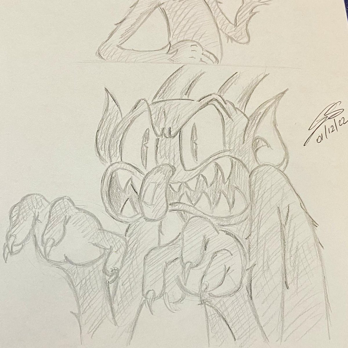 DeepDarkness__x's tweet photo. My #drawing 01/12/2022. ✍🏻😈
#thedevil #cuphead #cupheadshow #thecupheadshows3 #cupheadshowdevil #sketchbook #sketch https://t.co/iwmTeve7Xn