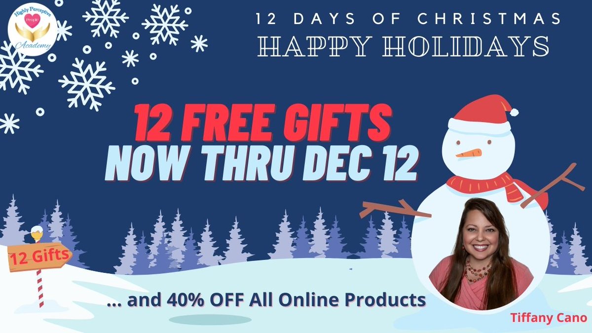HPPAcademy's tweet photo. 12 Days of #Christmas #gifts for you! Sign up today for #FREE! Enjoy the #healing, #insights &amp; #TLC.
https://t.co/jYiGSq0MEP https://t.co/HZs2DdgvSN