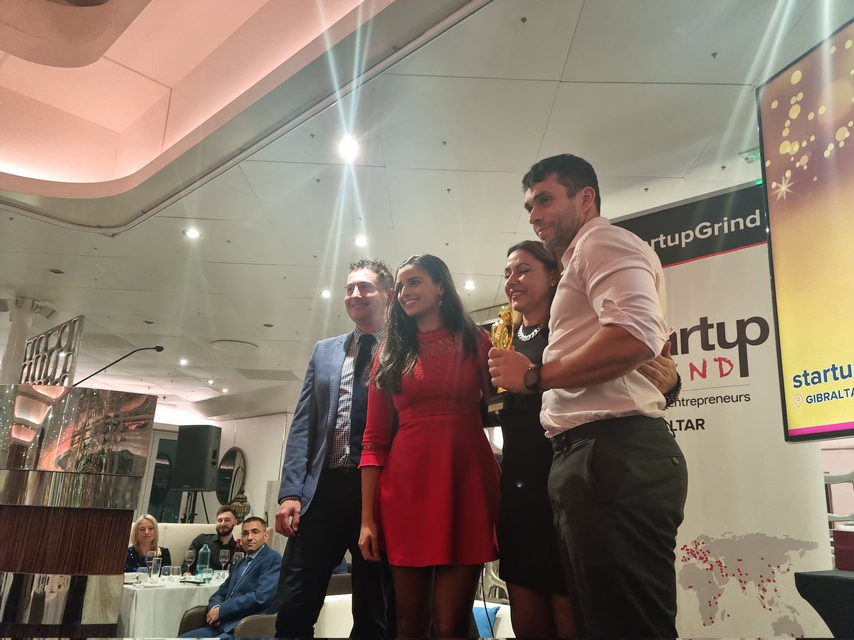 RosAstengo's tweet photo. Many well-deserved winners at tonight's @StartupGrindGib awards but the most special for me was @stewharrison1 - A dedicated, brilliant &amp; innovative teacher at the Digital Skills Acadamy whose mentorship is changing lives 🏆👏👏👏 https://t.co/zKsGeMPEeX