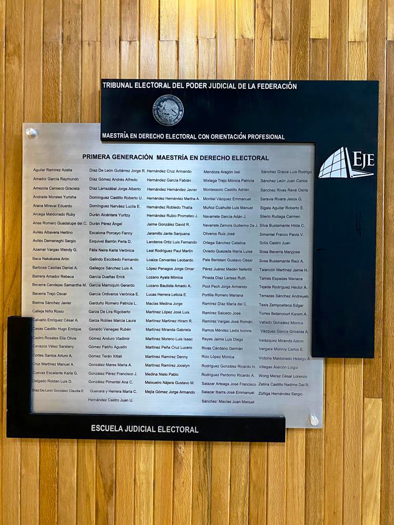 Escuela Judicial Electoral tweet media