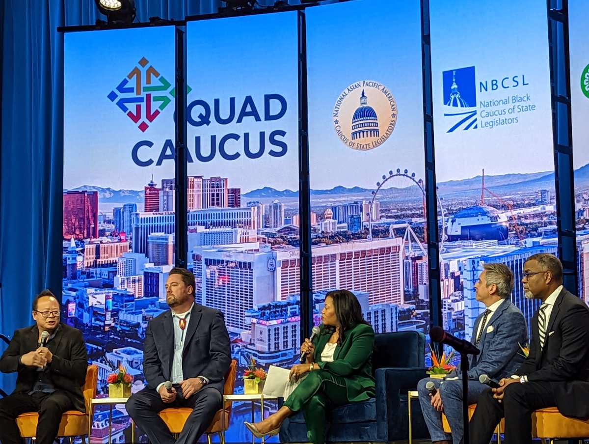 JPenaMelnyk's tweet photo. Historic meeting of the #QuadCaucus- @NBCSL, @NHCSL, #NAPACSL, and #NCNASL. The room is electrifying!!! All four National Caucuses of State Legislators of Color working #together. Representation is critical in every sector of society. #vote #seatatthetable #notthemeal https://t.co/3XUCLDXNpG