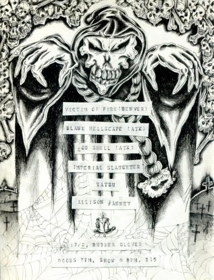 Playing a show tomorrow then going back into hiding for a month