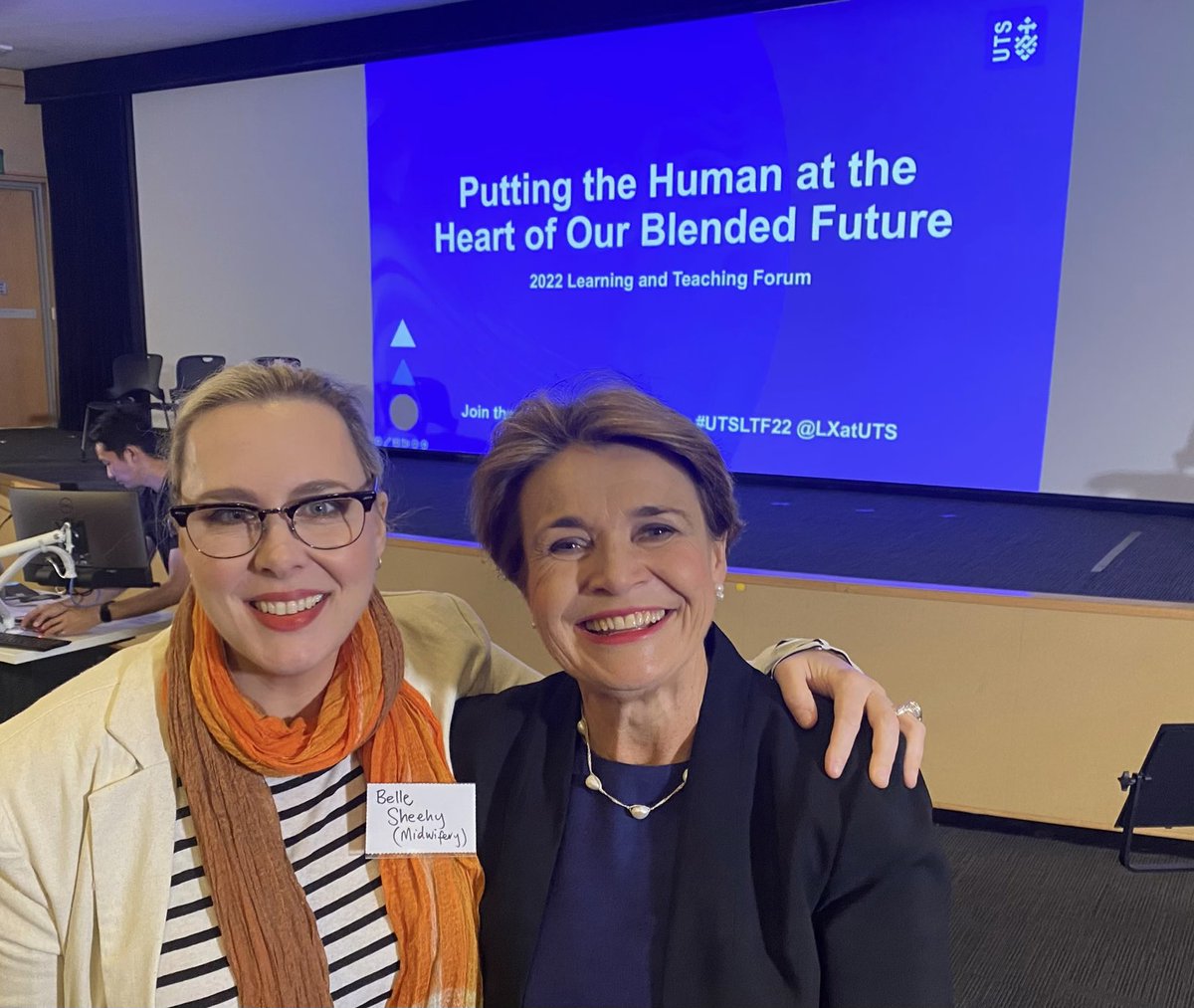Once upon a time the AMAZING @JoanneEDGray was my Lecturer in Midwifery and the Program Director of the UTS BMid - so looking forward to today’s 2022 UTS LnT Forum #UTSLTF22 @LXatUTS @utsSoNM @UTS_Health