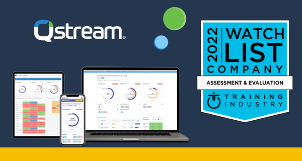 We're excited to announce that Qstream has been named on Training Industry's 2022 Top Assessment and Evaluation Companies!

See more here: hubs.ly/Q01tPBX70
