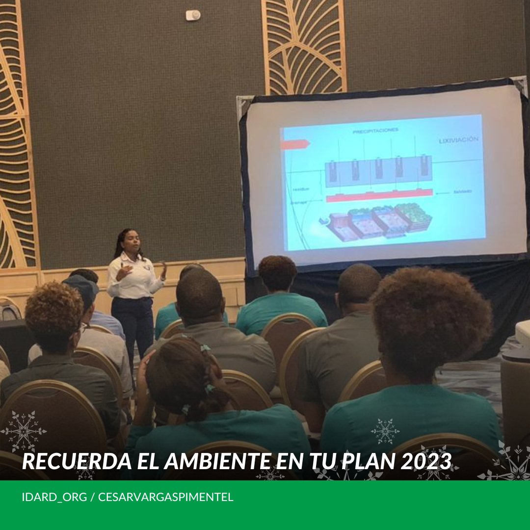 idardorg's tweet photo. Empieza el último mes del año, tiempo de compartir y plantear lo que haremos en el 2023. Te invitamos a incluir el factor ambiental en estas festividades, que el próximo 2023 inicie con éxito y que el ambiente continúe siendo una prioridad. ¡Feliz inicio de la navidad! 🎄🥳 https://t.co/RTERWe1VQS