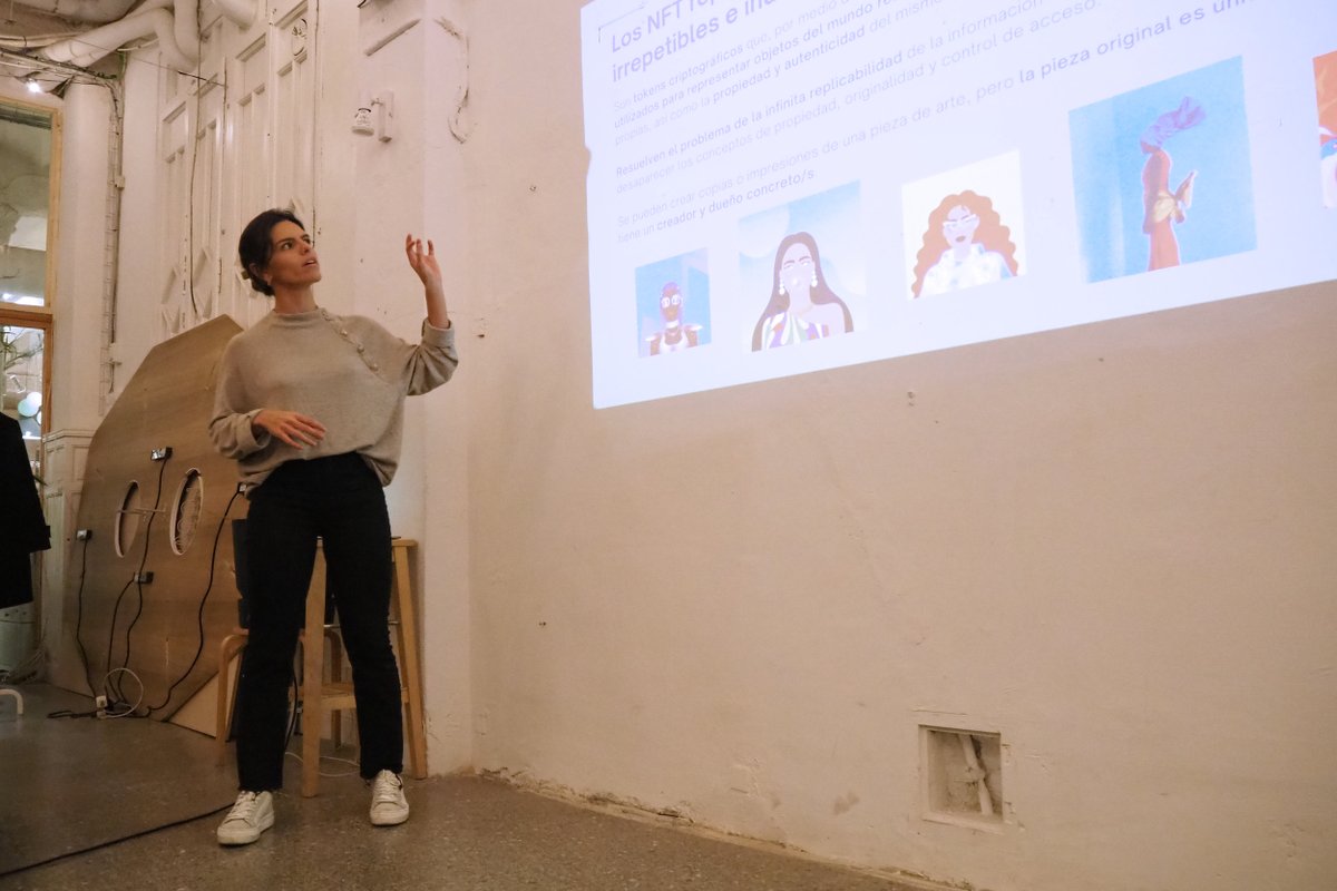 criptoescultura's tweet photo. Gracias @CLinepannetier por las fotos de nuestro evento de ayer!😍

Qué bien lo pasamos🫂 https://t.co/Z3JzUipj44