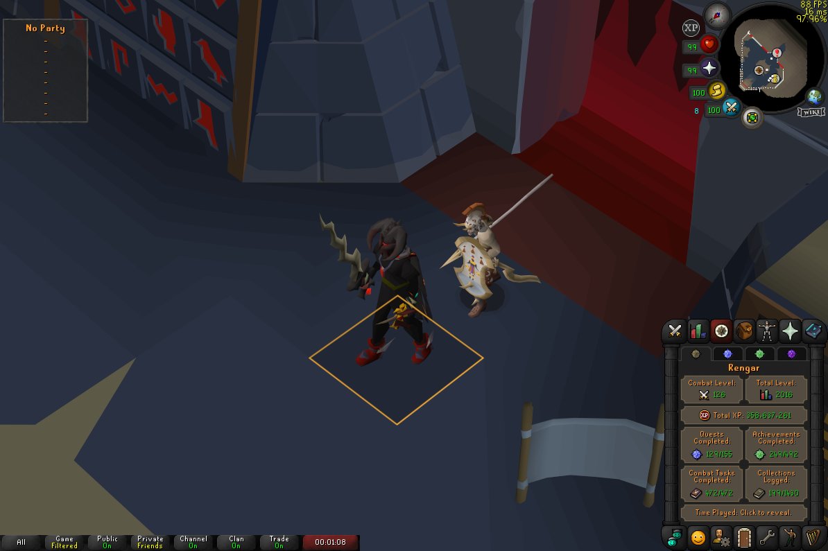 472/472, Grandmaster CA's completed once again.