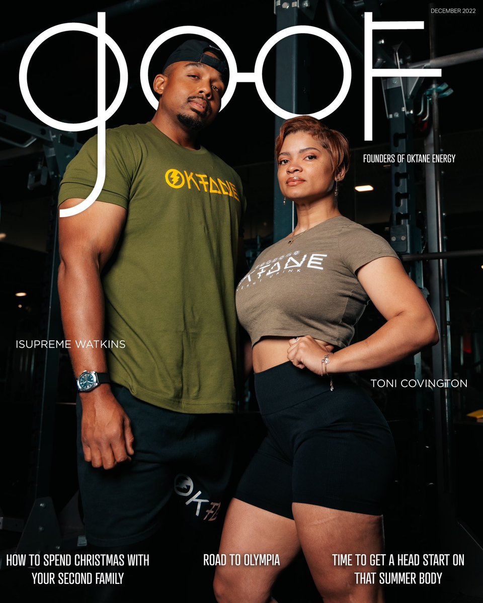 goofbrand's tweet photo. Our partners! My family! Oktane! We’re ending the year strong! We had to put them on the cover of Goof Magazine December Edition! 📈😮‍💨❤️ Watch us work! https://t.co/PiqLsCJe65