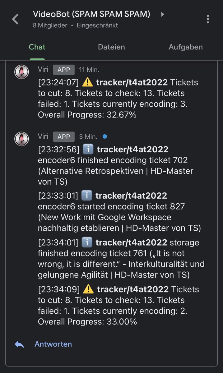 Die Videoproduktion läuft auf vollen Touren, damit alle Vorträge der #t4at bereits in Kürze zeitsouverän nachgeschaut werden können.