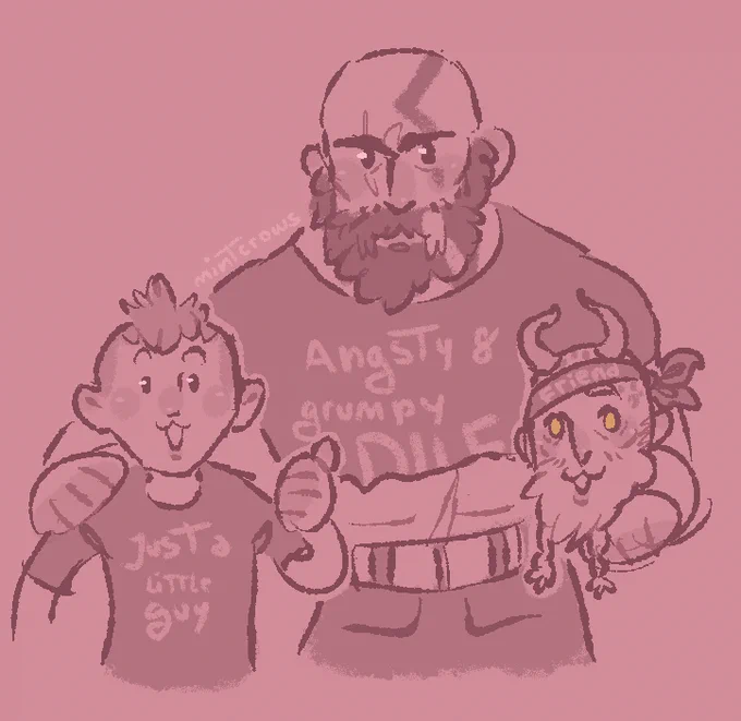 only absorbed the god of  ragnarok plot by watching a third of a playthrough and with info provided by friends but i think i got it#GodofWarRagnarok 