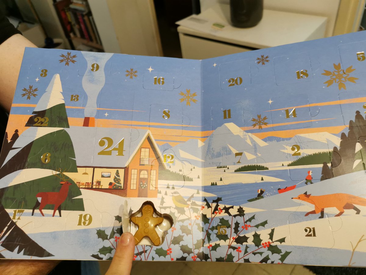 Estherina Trachtenberg (@estherina_t) on Twitter photo First day of December!!
Yeah it means get to start the chocolate advent calendar 🍫📅😁
<a href="/AHenryG/">Avishai Gilkis</a> #christmastime First day of December!!
Yeah it means get to start the chocolate advent calendar 🍫📅😁
<a href="/AHenryG/">Avishai Gilkis</a> #christmastime
