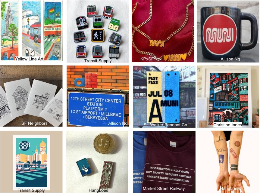 We're just two days away from the Muni Diaries Art Market! Come shop from our fantastic line-up of local vendors selling a wide variety of transit-themed art and merch. We'll see you there!

📅 Saturday, Dec 3 from 12-4pm
📍 80 Albion St