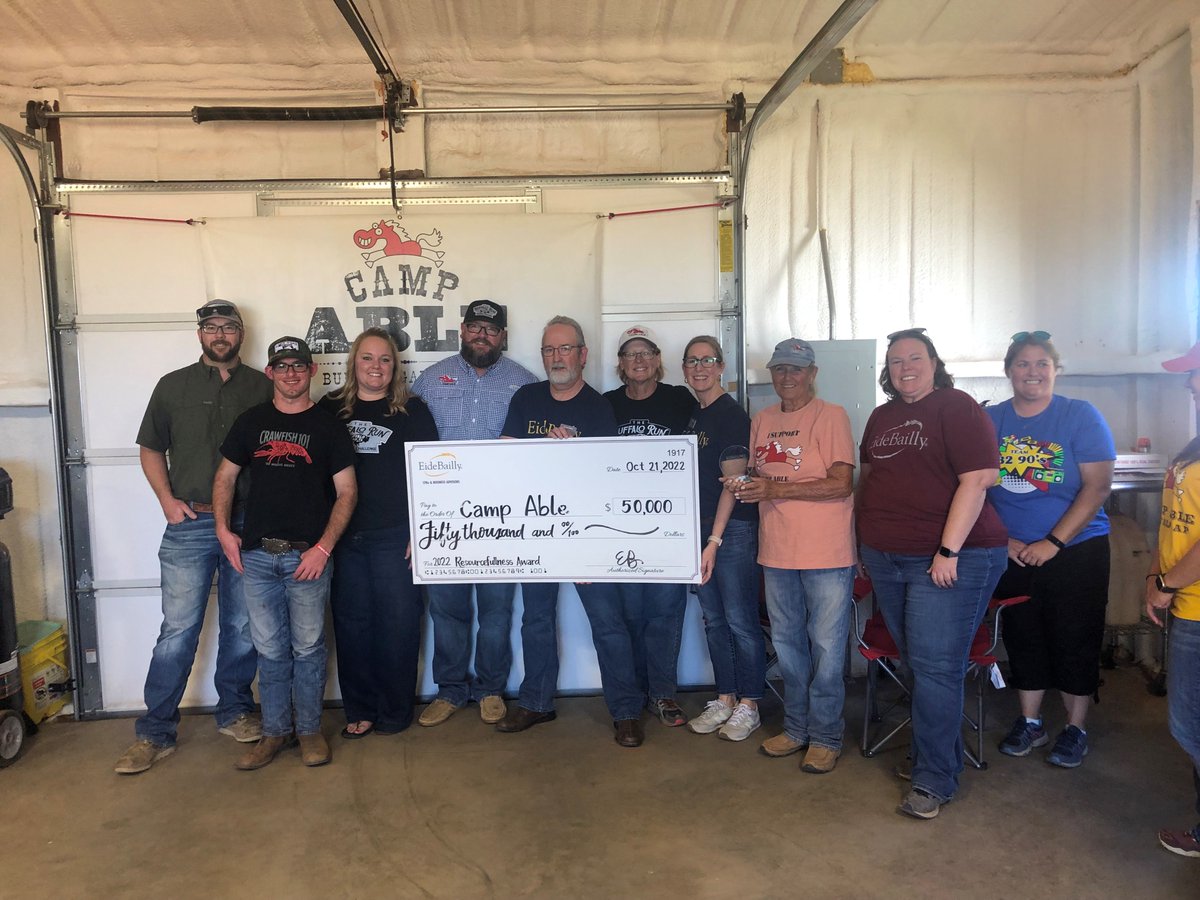 EideBaillyLLP's tweet photo. Fun. Interactive. Profitable. These three words describe our 2022 #ResourceFULLness Award winner, @CampAbleBG's award-winning initiative, "Buffalo Run Adventure Challenge." Learn about their unique event: 👉 https://t.co/hofLobNhLe #CampAble #BuffaloGap #Texas #nonprofit https://t.co/pKArDVcTkm