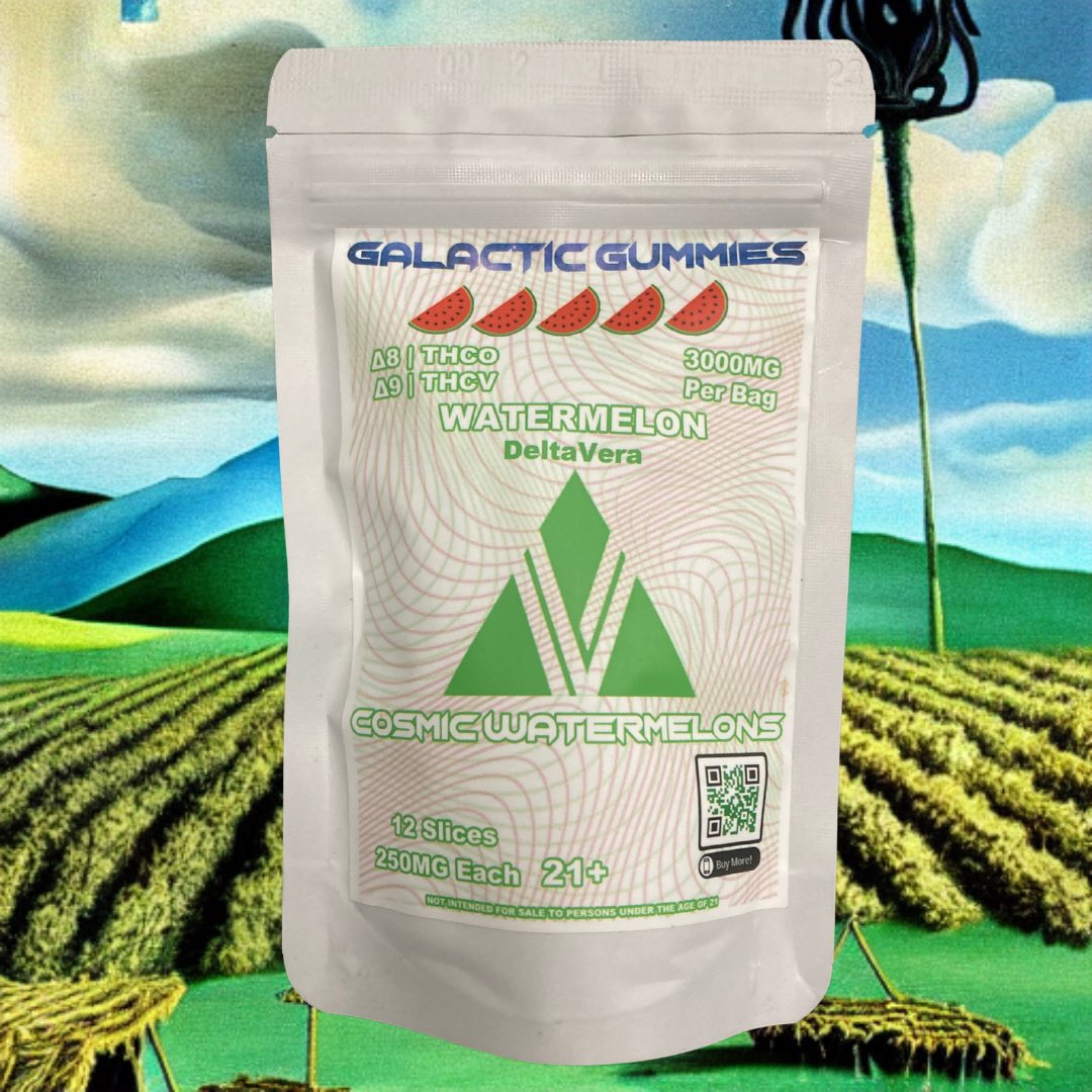 DeltaVeraLLC's tweet photo. DeltaVera, LLC #watermelon #d8 THC gummies. 🍉⚠️ https://t.co/uKVddavK5s