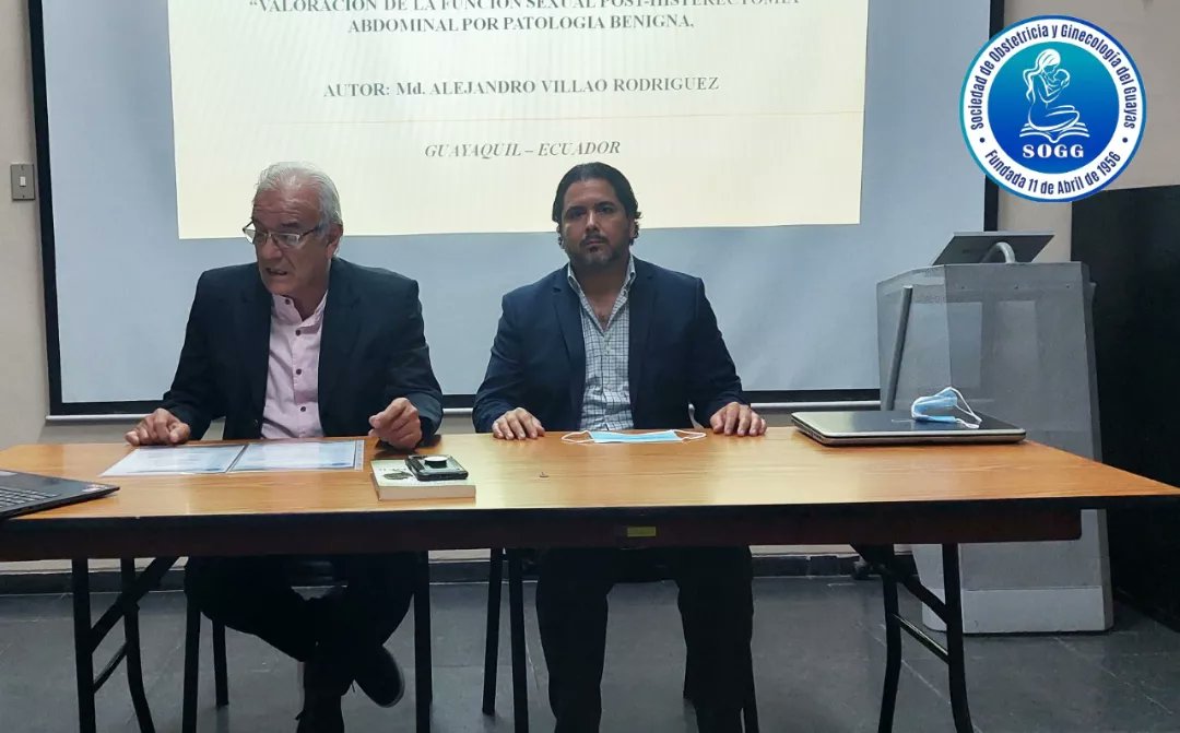 SoggOrg's tweet photo. La #SOGG le da la bienvenida a los doctores Alejandro Villano y Félix Correa, quienes expusieron sobre la #disfunciónsexual y el rol del hombre en la #planificaciónfamiliar, respectivamente.
Los doctores Yuri Patiño y Teddy Madero, formaron parte de la mesa directiva. https://t.co/DfEbREvkO0