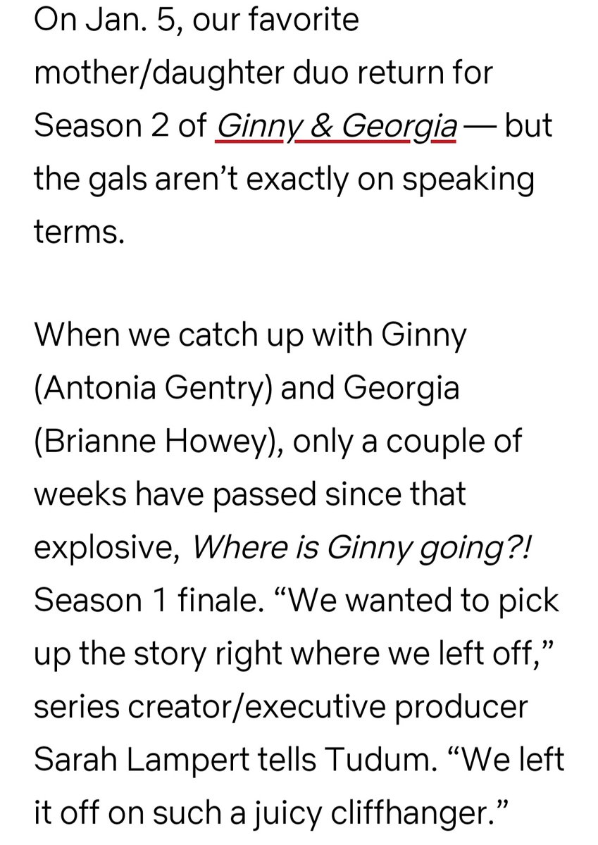 Ethans News and Reviews on Twitter "Ginny and S2 January 5th"