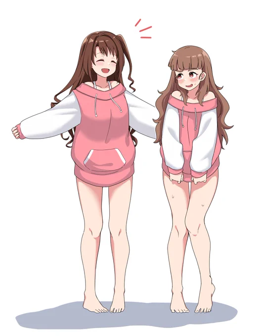 神谷奈緒
島村卯月
スウェットワンピがとても可愛くてrkgk 