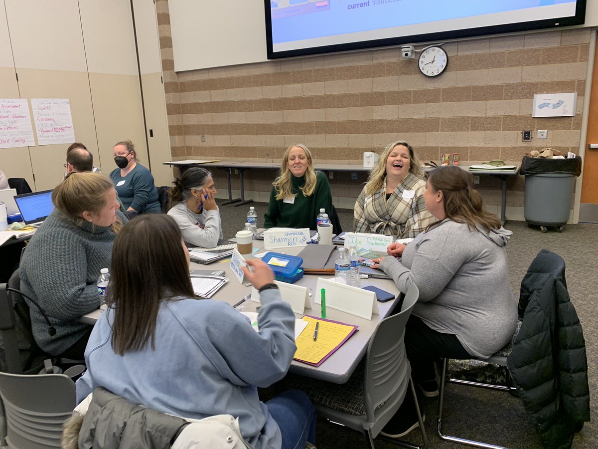 JGumzTeach's tweet photo. RCS Secondary Math Interventionists  engaged in professional learning @OaklandSchools “Strengthening Math Intervention” and developing student capacity in Language and Algebraic Habits of mind through Tier 1 protocols. @Curriculum_RCS @rochcommschools @RCSmath https://t.co/ysXpW53qNq