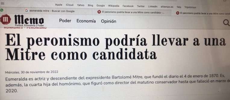danielllermanos's tweet photo. CONFIRMADO. La propuesta nació desde IGUALAR, Partido del FdT, liderado por Carmela MOREAU. Como Apoderado transmití el deseo de que fuera CANDIDATA en la convicción de que -por su formación- sería muy valioso su aporte a la Política.  ⁦@EsmeraldaMitre⁩ https://t.co/g6kdAEx4do
