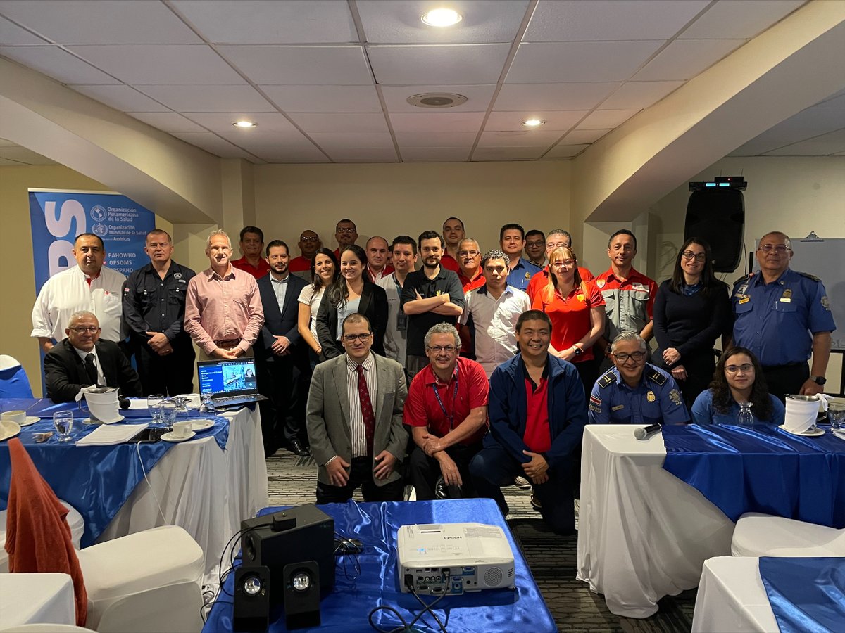 Our own Dr. <a href="/bsrodz/">Bea Sanchez</a> presented and lead a discussion during a WHO Emergency Care Systems Assessment in San Jose, Costa Rica along with WHO head of Emergency Medicine, Dr. Lee Wallis <a href="/wallis_lee/">lee wallis</a>. Supporting <a href="/WHO/">World Health Organization (WHO)</a> <a href="/pahowho/">PAHO/WHO</a> as emergency care is #HealthForAll