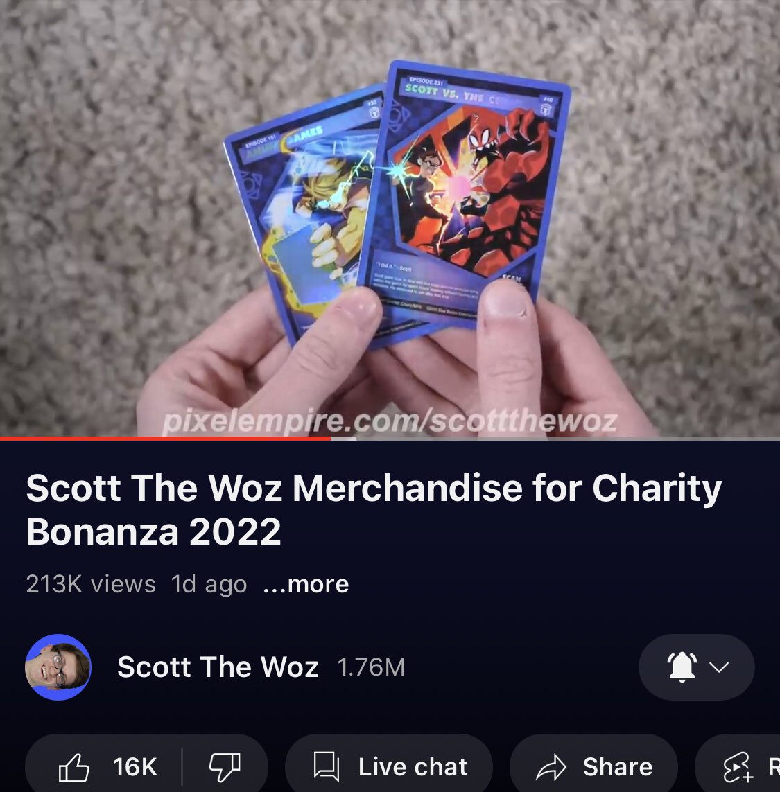 ChurroMp4's tweet photo. @ScottTheWoz Hey nice,
Mine is Shiny! https://t.co/lSoZfMTMJl